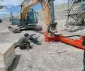 兰州市150挖机施工挖改钻支持技术现场安装