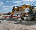 防城港市ZD-300型挖改钻支持技术现场安装