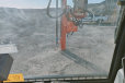 海口市300挖掘机泥土引孔螺旋钻支持技术现场安装