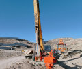 三亚市200勾机平原打孔挖改钻支持技术现场安装