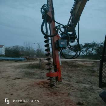 海南州200勾机挖机改钻机性能强