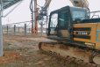  Laibin ZD-100 excavator drilling rig support technology on-site installation