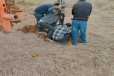 果洛州200勾机岩石打孔挖改钻机身结实可支车