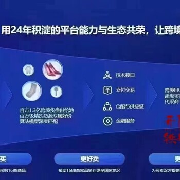 如何入駐阿里巴巴1688跨境市場？