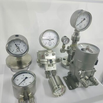 北京布萊迪BLD雙膜片高靜壓差壓表YCA-100YCA-150五閥組J11-5