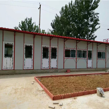 和田市皮山縣加工生產(chǎn)安裝活動(dòng)房焊接式彩鋼房箱式房
