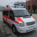 山東青島李滄區正規救護車：接送輪椅病人車