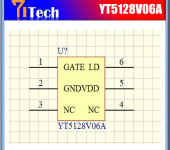 东莞现货供应YT5128V06A储备电源苹果母座充电解码芯片协议IC