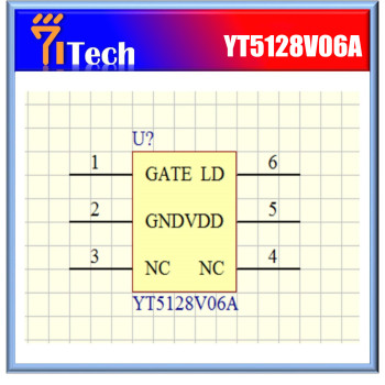 东莞现货供应YT5128V06A储备电源苹果母座充电解码芯片协议IC