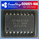 原廠原裝霍爾傳感器CC6921光伏儲能霍爾電流傳感器霍爾芯片