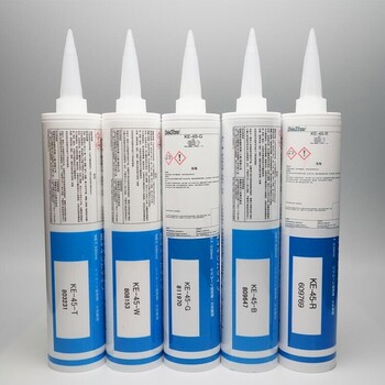 密封膠日本信越KE-445-B-T-R-W導(dǎo)熱硅膠電熱管防水硅膠快干電子膠