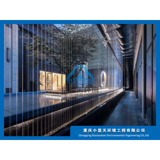 湖北武汉大型商场数码水帘水幕喷泉文字设计制作安装公司