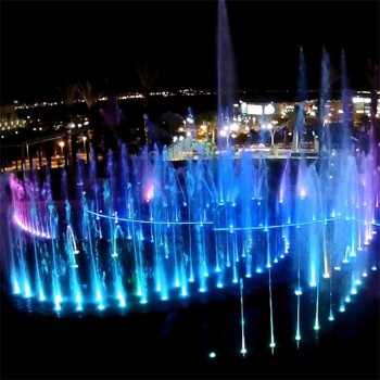 云南大型广场音乐喷泉工程设计公司,小篮天环境