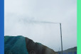 贵州遵义户外灯杆水雾抑尘设备-喷淋降温系统-小篮天环境