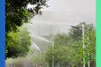 四川宜宾旋转雾桩降尘/雾森环保加湿系统/喷雾降尘设备厂家小篮天