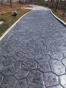 欽州做壓模路面施工隊(duì)專注壓模地坪材料銷售與施工（廠家施工）