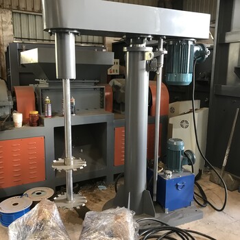廣東廠家直供高速剪切分散機(jī)牙桿電葫蘆液壓升降可選可定作