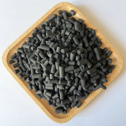 黃石市條形活性炭工業(yè)廢氣凈化吸附劑柱狀活性碳4.0mm