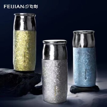 西安飛劍鈦杯團(tuán)購手工鈦度保溫杯送禮別有一番味道