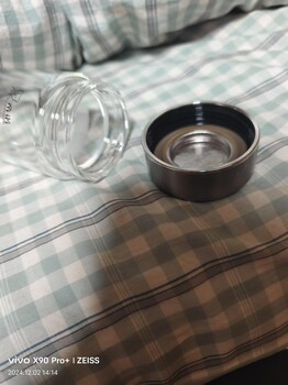 夏季喝水用好杯西安思寶玻璃杯雙透墨晶新款木盒帶杯刷