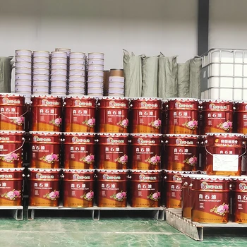 水包水/水包砂外墻涂料晶彩石真石漆墻面裝修涂料定制