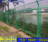 水资源保护区水库防护网花都绿色公路浸塑护栏网