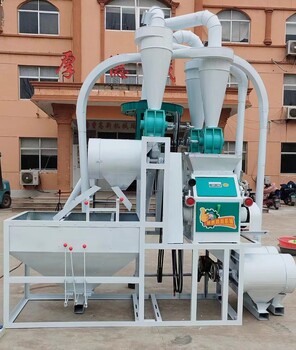 陜西家用面粉機(jī)代加工小麥面粉機(jī)磨面機(jī)