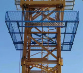 容刚建材塔吊防攀爬厂家塔吊防护栏定制塔吊安全防护棚