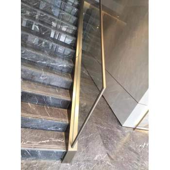 不锈钢楼梯玻璃楼梯不锈钢步梯制作按装