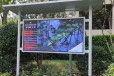 重庆花园景观微型环境空气质量监测终端多媒体设备
