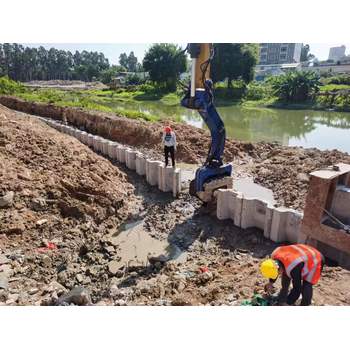 惠州市600板樁生態(tài)板樁預(yù)制件