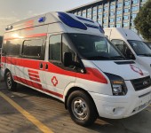 杭州市富阳中医骨伤医院长途120救护车,护送病人出院,全国护送