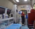 云浮跨省救护车出租-病人出院异地转运-设备
