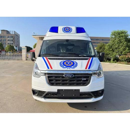 广州医科大学附属第(二)医院跨省120救护车,护送病人出院,全国护送