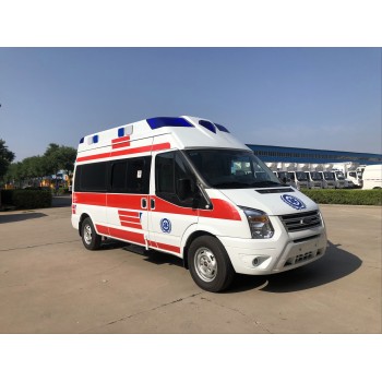 瑞安市人民医院红十字分院跨省120救护车,护送病人出院,快速派车