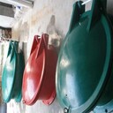 金昌渠道鑄鐵拍門價格防倒灌DN300渠道玻璃鋼拍門