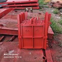 市政雨水井加厚鑄鐵閘門(mén)升降式閘板閥鑄鐵鑲銅閘門(mén)污水處理用