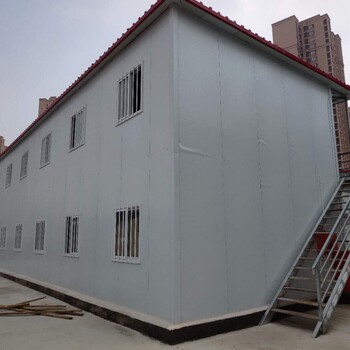 呼和浩特市工地住宿活動房托克托縣項(xiàng)目部幕墻打包箱房