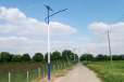 农村改造项目6米太阳能路灯安装施工工程