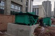 学院水平压缩地埋式垃圾中转站设备8吨垃圾压缩处理周转设备四川