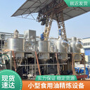 山茶籽油精煉設備,全自動榨油生產(chǎn)線,油脂提純?nèi)ルs機器
