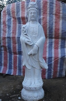 園林?jǐn)[件寺廟石雕滴水觀音