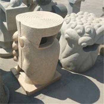 園林石雕垃圾桶校園公園街道