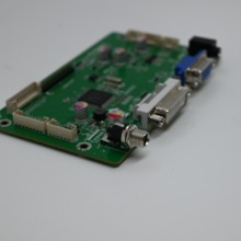 工控驱动板宽电压VGA+DVI/9v-36v输入