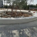 江蘇徐州混凝土坐凳真石麗泰科石花壇定制安裝