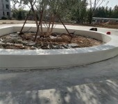 上海普陀公园泰科石树池坐凳项目施工泰科石花坛技术指导