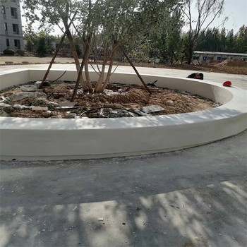 山東公園市政項目泰科石樹池花壇休閑坐凳現(xiàn)場裝包售后