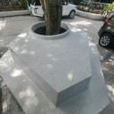 河南郑州公园泰科石树池花坛项目泰科石坐凳设计安装样品免费