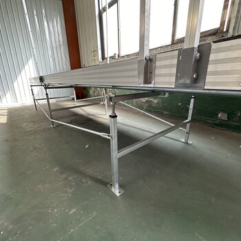 潮汐燈架苗床固定移動鍍鋅架子無土栽培苗盤吸塑種植農(nóng)業(yè)