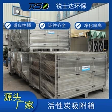 工業(yè)廢氣凈化內(nèi)置蜂窩炭活性炭吸附箱車間二級小型環(huán)保裝置